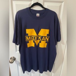 UofM Greek “Go Blue” shirt